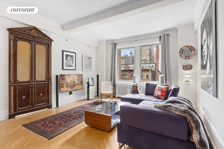 New York City Real Estate | View 91 Central Park West, 6F | Great Room | View 4