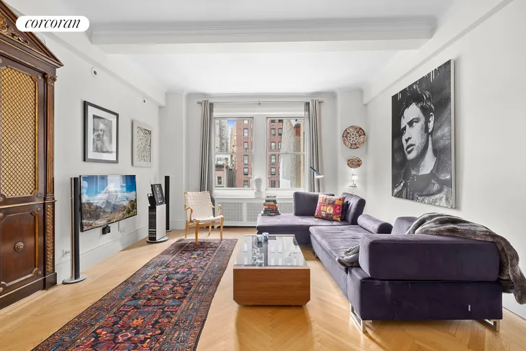New York City Real Estate | View 91 Central Park West, 6F | Great Room | View 5