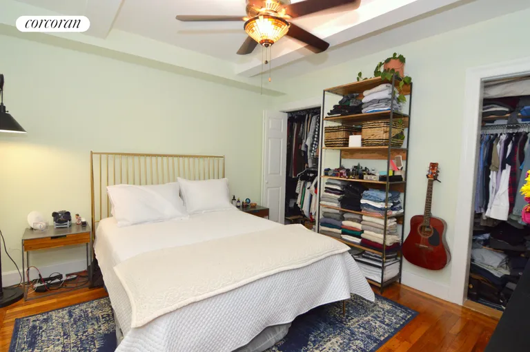 New York City Real Estate | View 333 East 43rd Street, 511 | King Size Bedroom with Ceiling Fan | View 4