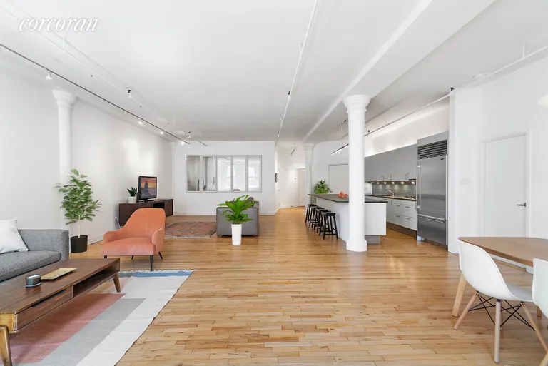 New York City Real Estate | View 40 West 24th Street, 8E | Great Room | View 4