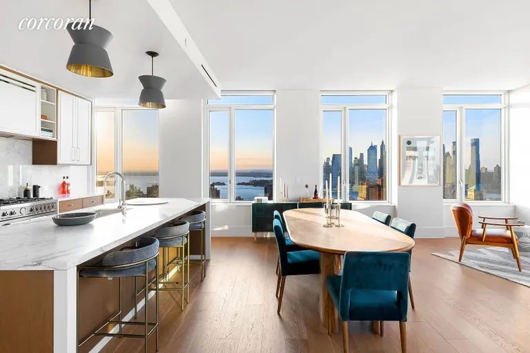 New York City Real Estate | View 1 Clinton Street, 24A | 3 Beds, 2 Baths | View 1