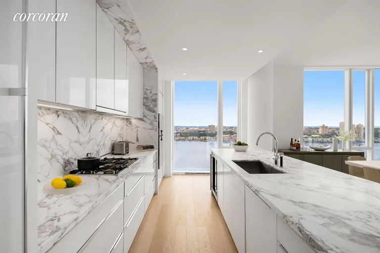 New York City Real Estate | View 10 Riverside Boulevard, 34B | Kitchen | View 4