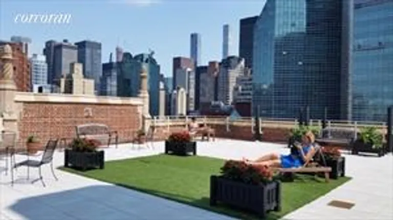 New York City Real Estate | View 45 Tudor City Place, 919 | Roof Deck | View 10