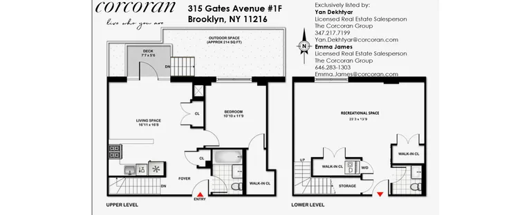 315 Gates Avenue, 1F | floorplan | View 11