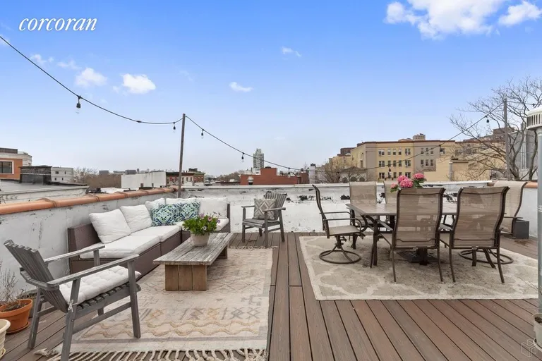 New York City Real Estate | View 161 Adelphi Street, 6 | Common Roof Deck | View 7