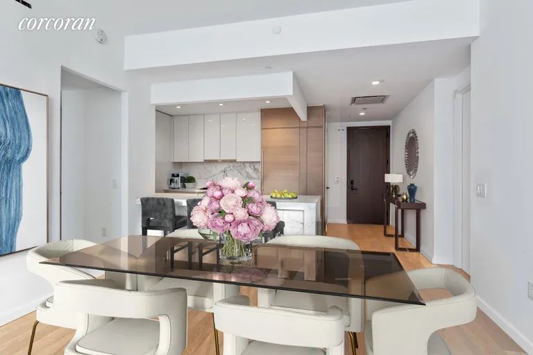 New York City Real Estate | View 30 Riverside Boulevard, 33G | Dining Area | View 3