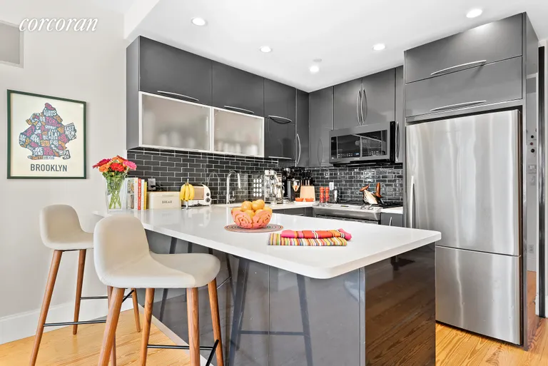 New York City Real Estate | View 667 CARROLL STREET, 3 | A well-planned kitchen in every way. | View 2