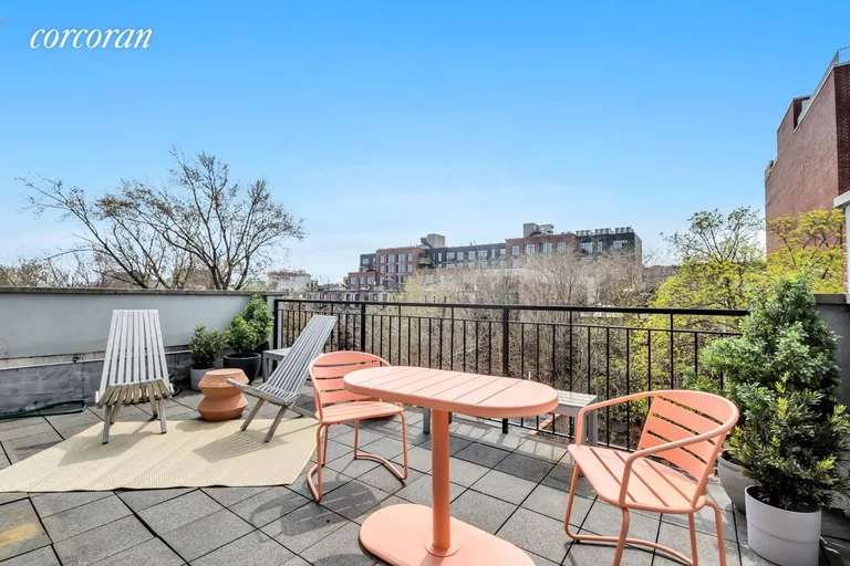 New York City Real Estate | View 580 Sterling Place, PHB | Terrace | View 2