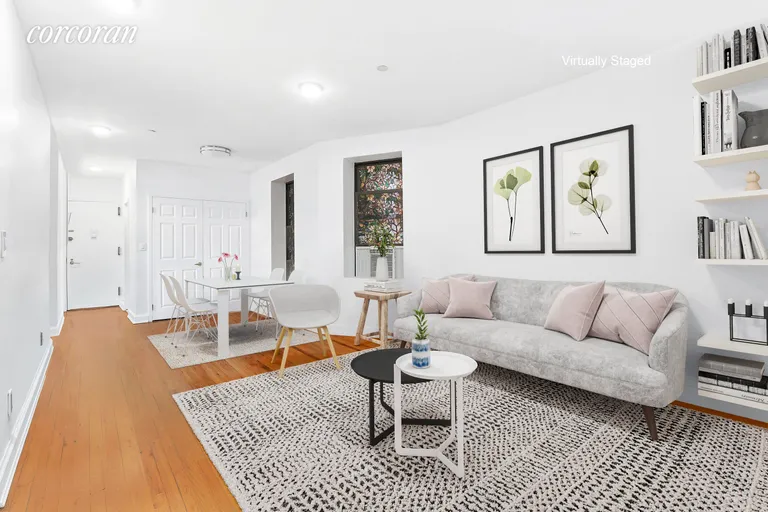 New York City Real Estate | View 268 East 4th Street, 2CD | 3 Beds, 1 Bath | View 1