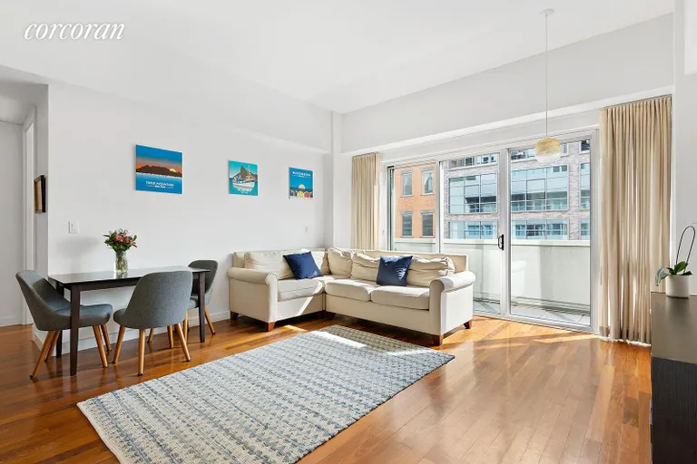 New York City Real Estate | View 125 North 10th Street, S3E | Wide Living | Dining Area w/ Many Layout Options  | View 3