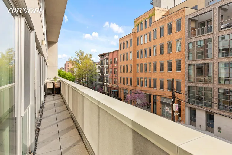 New York City Real Estate | View 125 North 10th Street, S3E | Private South Facing Terrace with Two Entrances | View 4