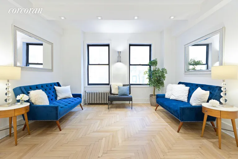 New York City Real Estate | View 135 Eastern Parkway, 3B | Living Room | View 3