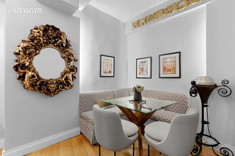 New York City Real Estate | View 140 East 40th Street, 1D | Kitchen Dining Banquette | View 5