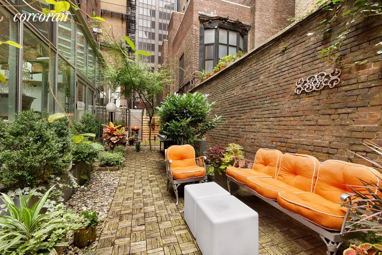 New York City Real Estate | View 140 East 40th Street, 1D | Sophisticated Garden Oasis | View 12