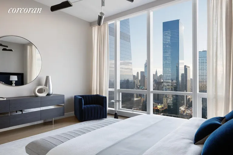 New York City Real Estate | View 15 Hudson Yards, 67E | Bedroom | View 6