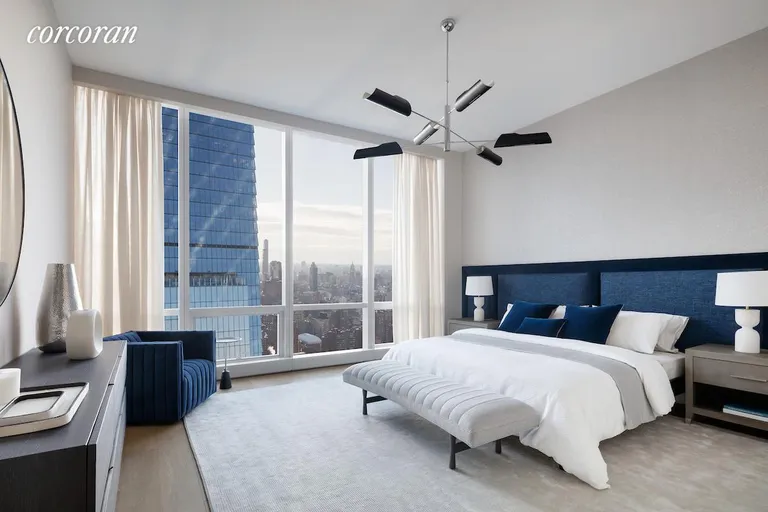 New York City Real Estate | View 15 Hudson Yards, 67E | Bedroom | View 8