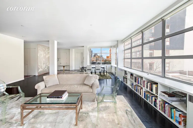 New York City Real Estate | View 211 West 18th Street, 7 | Living Room | View 2