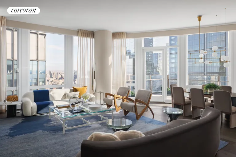 New York City Real Estate | View 35 Hudson Yards, 7302 | room 6 | View 7