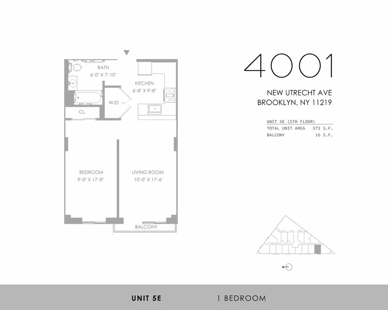 4001 New Utrecht Avenue, 5E | floorplan | View 12
