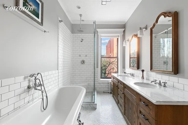 New York City Real Estate | View 130 Clifton Place | Primary Bathroom | View 11