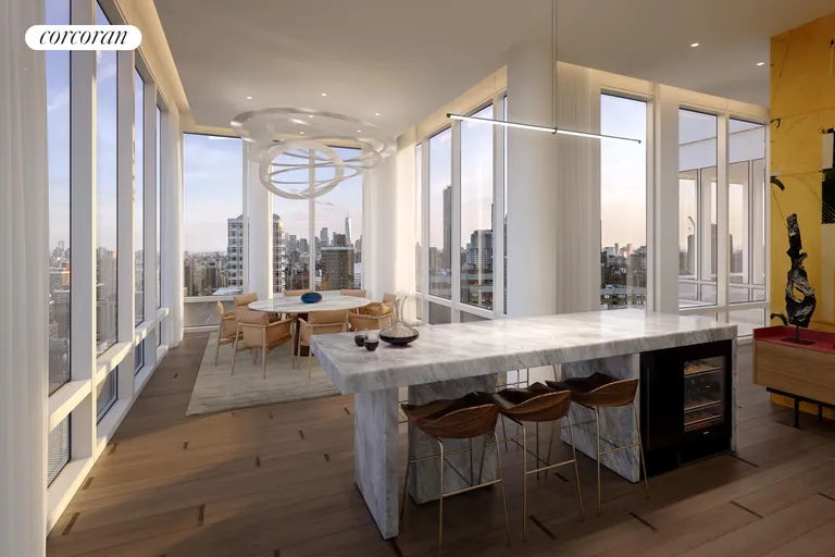 New York City Real Estate | View 501 Third Avenue, 17A | Resident Dining Area | View 6