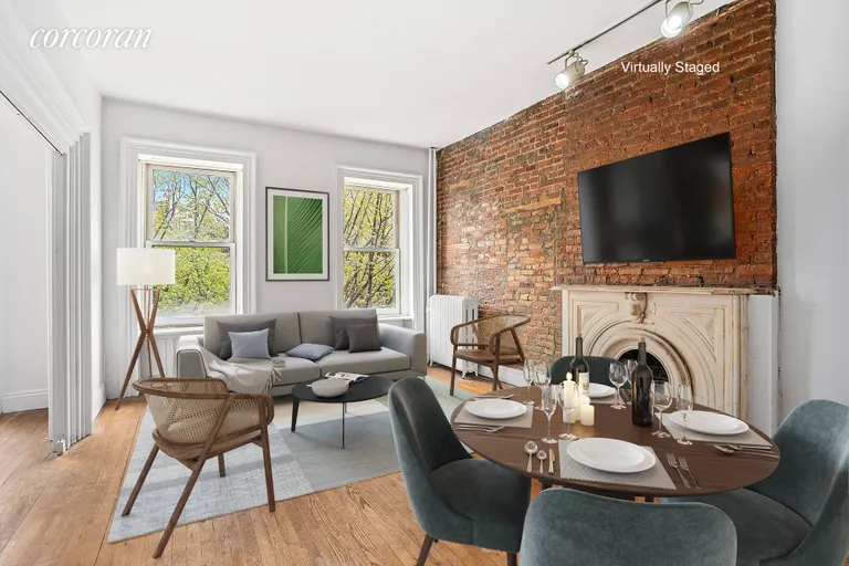 New York City Real Estate | View 328 Clinton Avenue, 4 | 2 Beds, 1 Bath | View 1