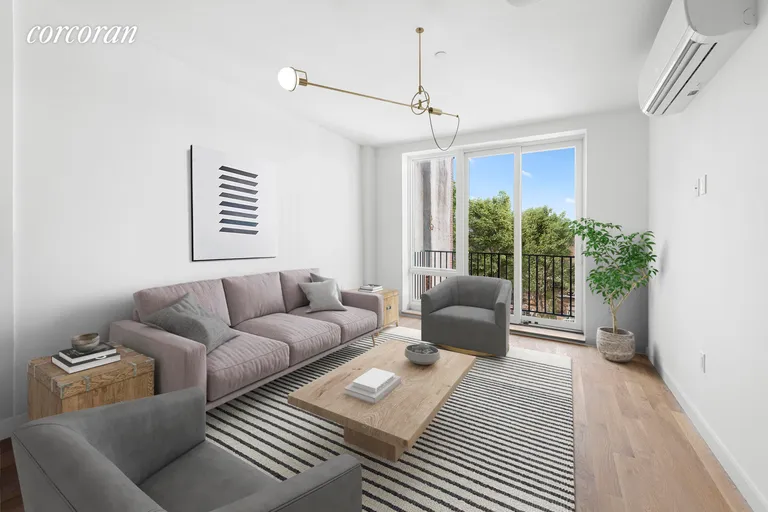 New York City Real Estate | View 269 Malcolm X Boulevard, 4A | Living Room | View 2