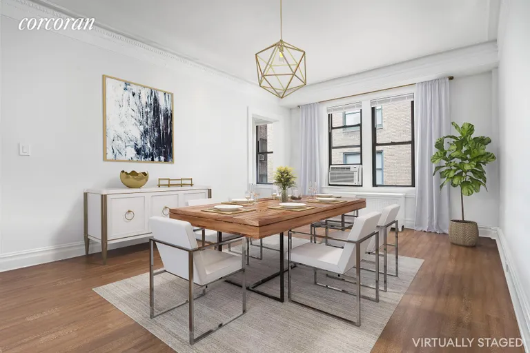 New York City Real Estate | View 304 West 89th Street, 9CD | Formal Dining Room | View 3