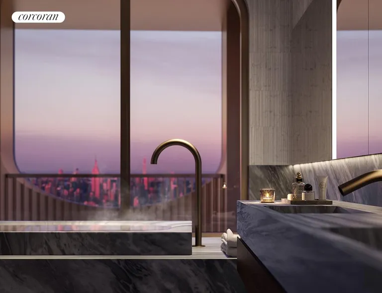 New York City Real Estate | View 130 William Street, PH63B | Full Bathroom | View 6