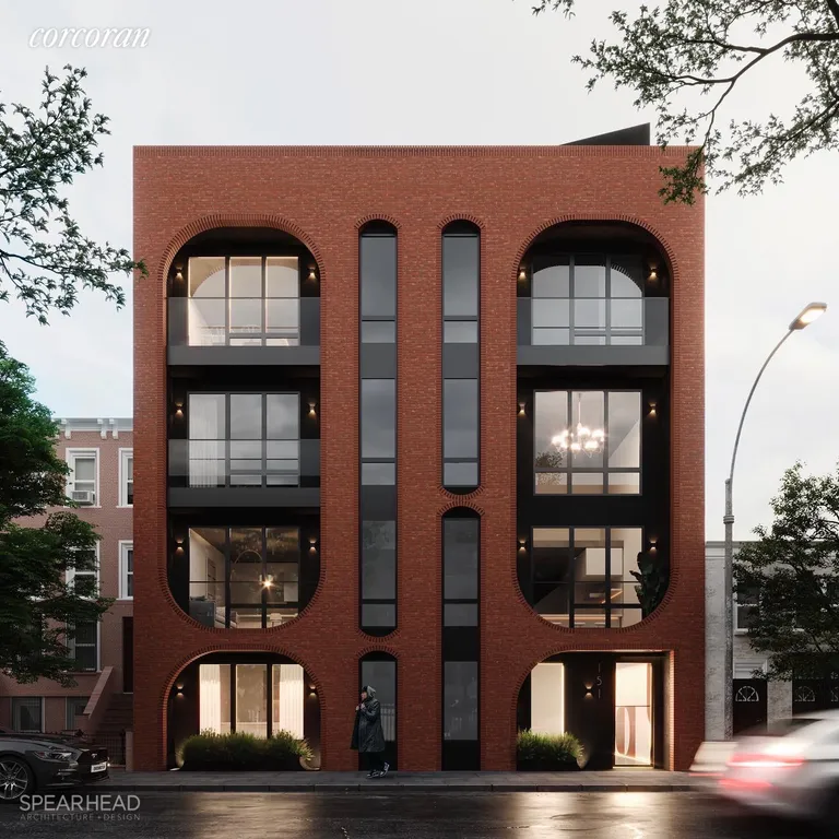 New York City Real Estate | View 151 Quincy Street, 2C | Rendering by SpearHead Architecture & Design | View 2