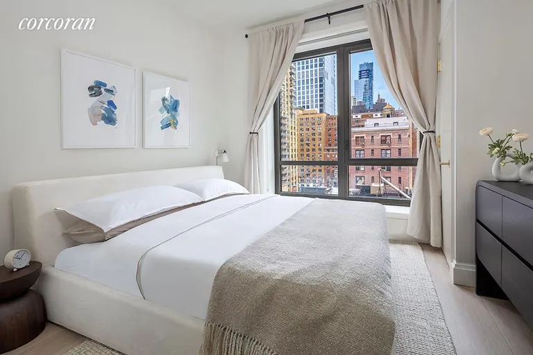 New York City Real Estate | View 214 West 72Nd Street, FLOOR12 | Master Bedroom | View 6