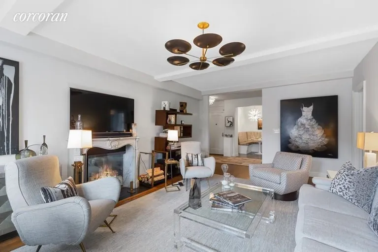 New York City Real Estate | View 45 Christopher Street, 6E | Living Room | View 2