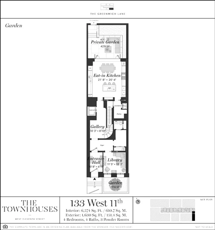 145 West 11th Street, TH133 | floorplan | View 20