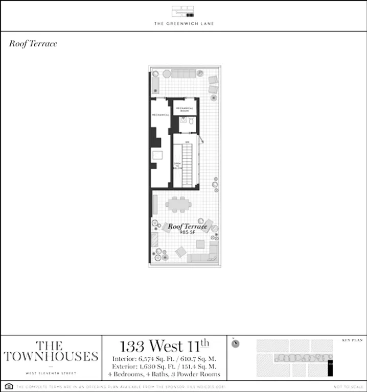 145 West 11th Street, TH133 | floorplan | View 24