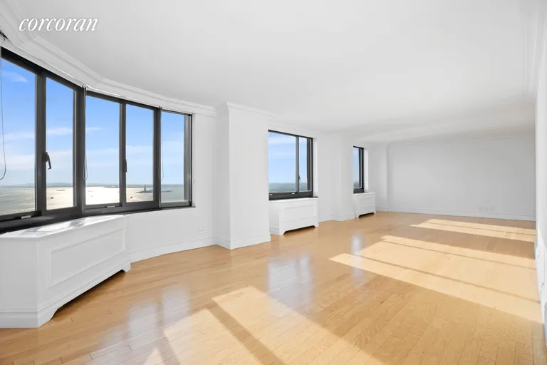 New York City Real Estate | View 200 Rector Place, 40D | Living Room | View 2