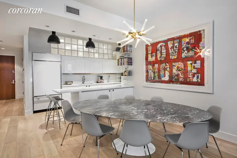 New York City Real Estate | View 416 Washington Street, 2H | Dining Area | View 2