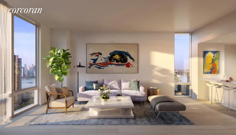 New York City Real Estate | View 501 Third Avenue, 16D | Living Room | View 3