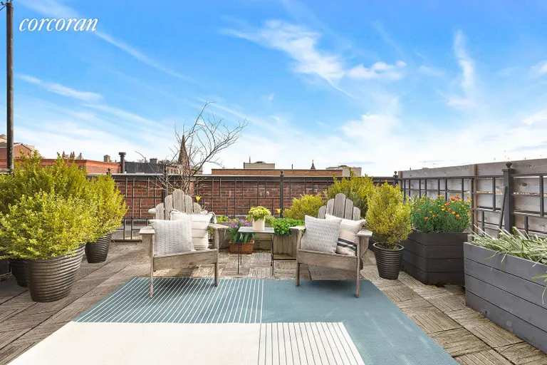 New York City Real Estate | View 133 Sterling Place, 4B | Deck off of Primary Bedroom | View 5