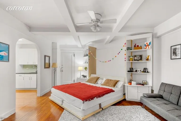 New York City Real Estate | View 155 East 49th Street, 9G | Murphy Bed Down | View 3