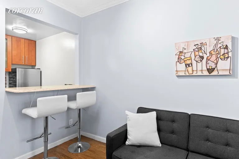 New York City Real Estate | View 114 Suffolk Street, 1B | Open Kitchen with Breakfast Bar | View 3