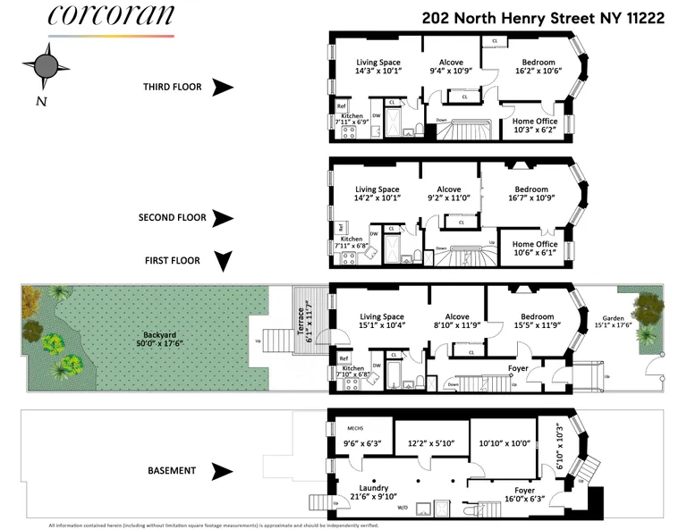 202 North Henry Street, 1 | floorplan | View 21