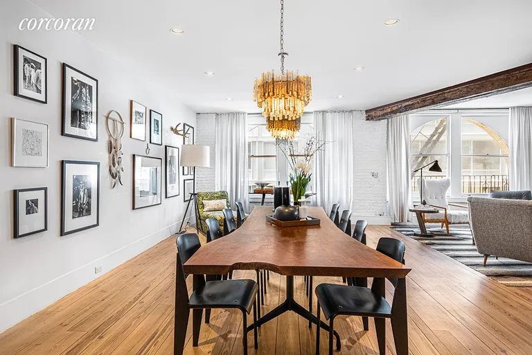 New York City Real Estate | View 14 Wooster Street, 6 | Dining Area | View 4