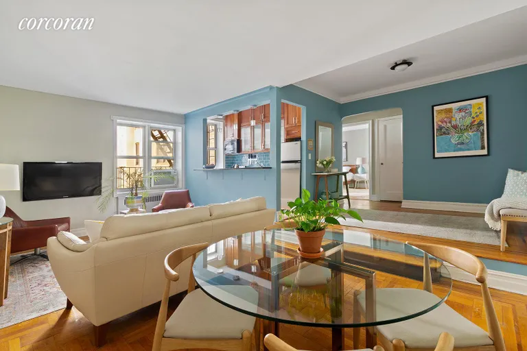New York City Real Estate | View 55 Eastern Parkway, 2H | 1 Bed, 1 Bath | View 1