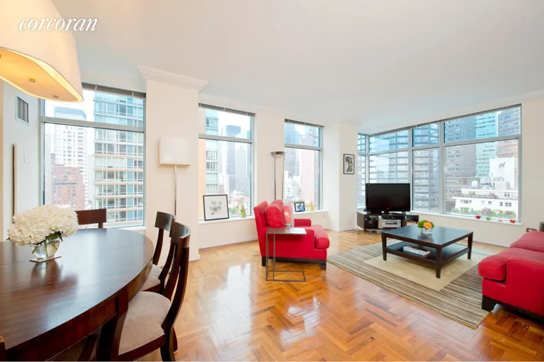 New York City Real Estate | View 250 East 54th Street, 14F | 2 Beds, 2 Baths | View 1