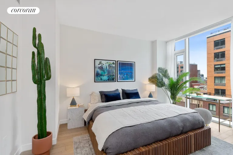 New York City Real Estate | View 505 West 43rd Street, 7F | Bedroom | View 6