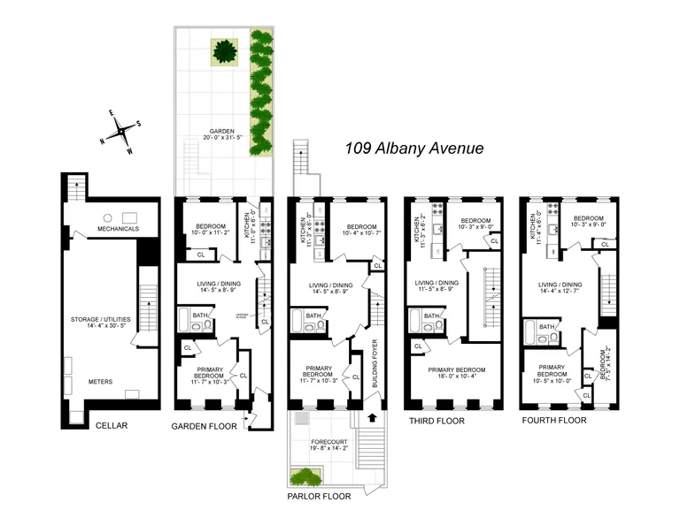 109 Albany Avenue | floorplan | View 11