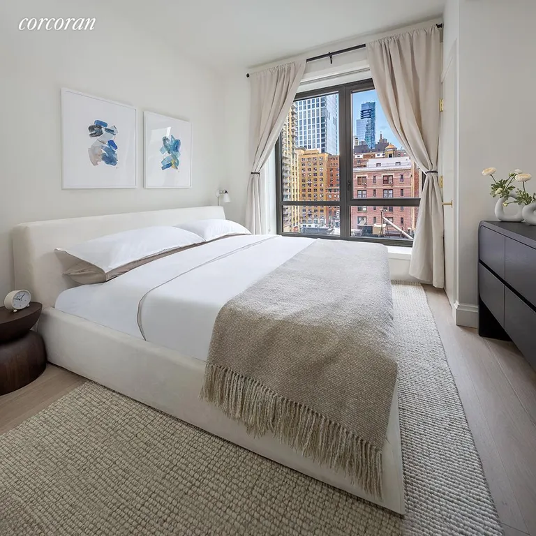 New York City Real Estate | View 214 West 72Nd Street, FLOOR15 | Master Bedroom | View 6