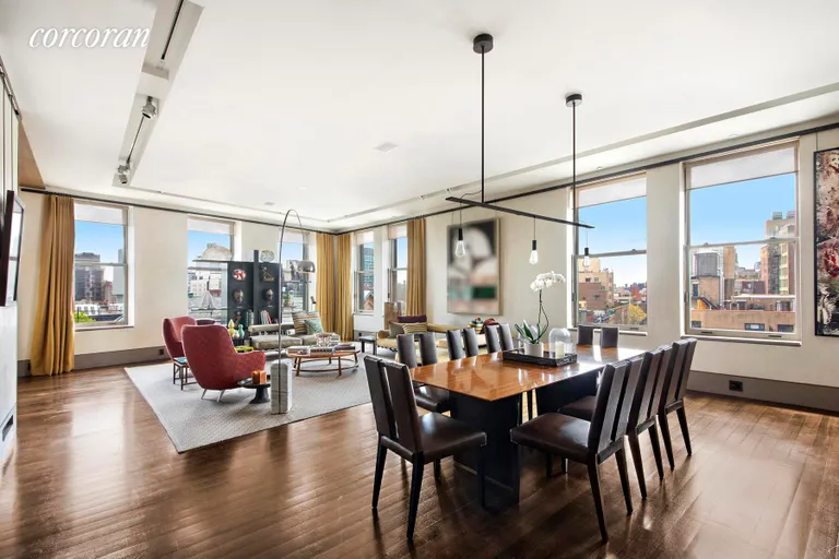 New York City Real Estate | View 285 Lafayette Street, 7DE | Living Room | View 2