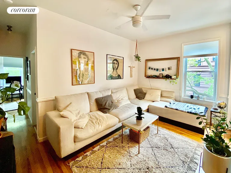 New York City Real Estate | View 92 Prospect Park West, 2A | Living Room | View 4