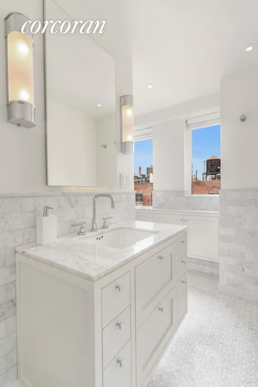 New York City Real Estate | View 140 East 72Nd Street, 18A | Primary Bath Vanity | View 8